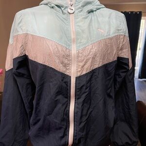 Abercrombie Kids Gray and Light Blue Jacket